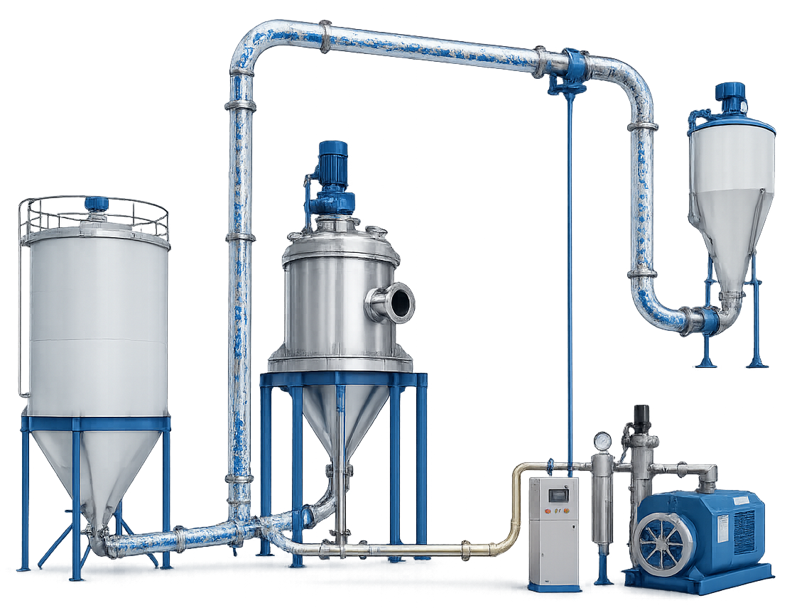 What Is a Pneumatic Conveying System